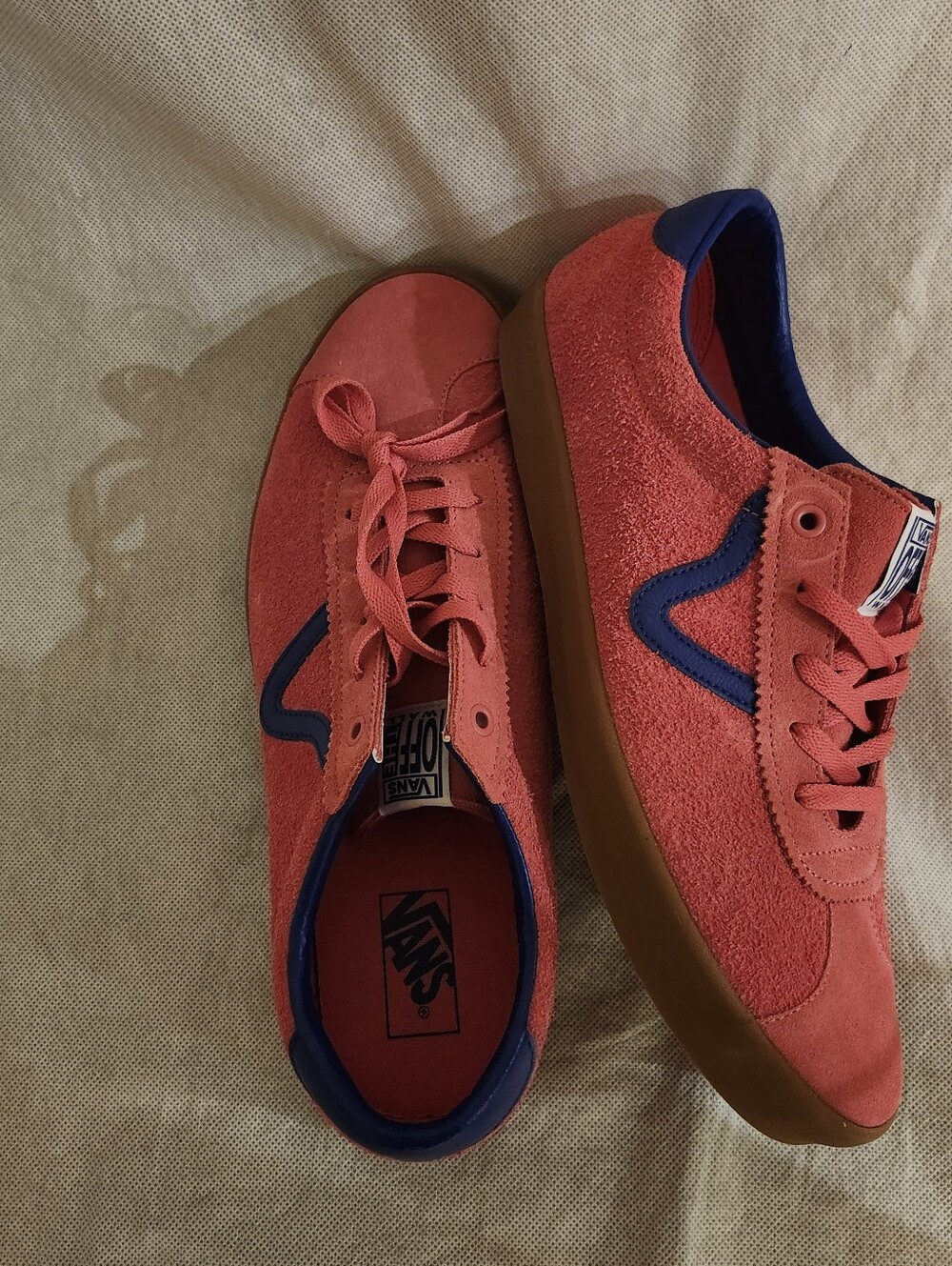 Vans Unisex Sport Low Top Sneakers In Pink Sz 12